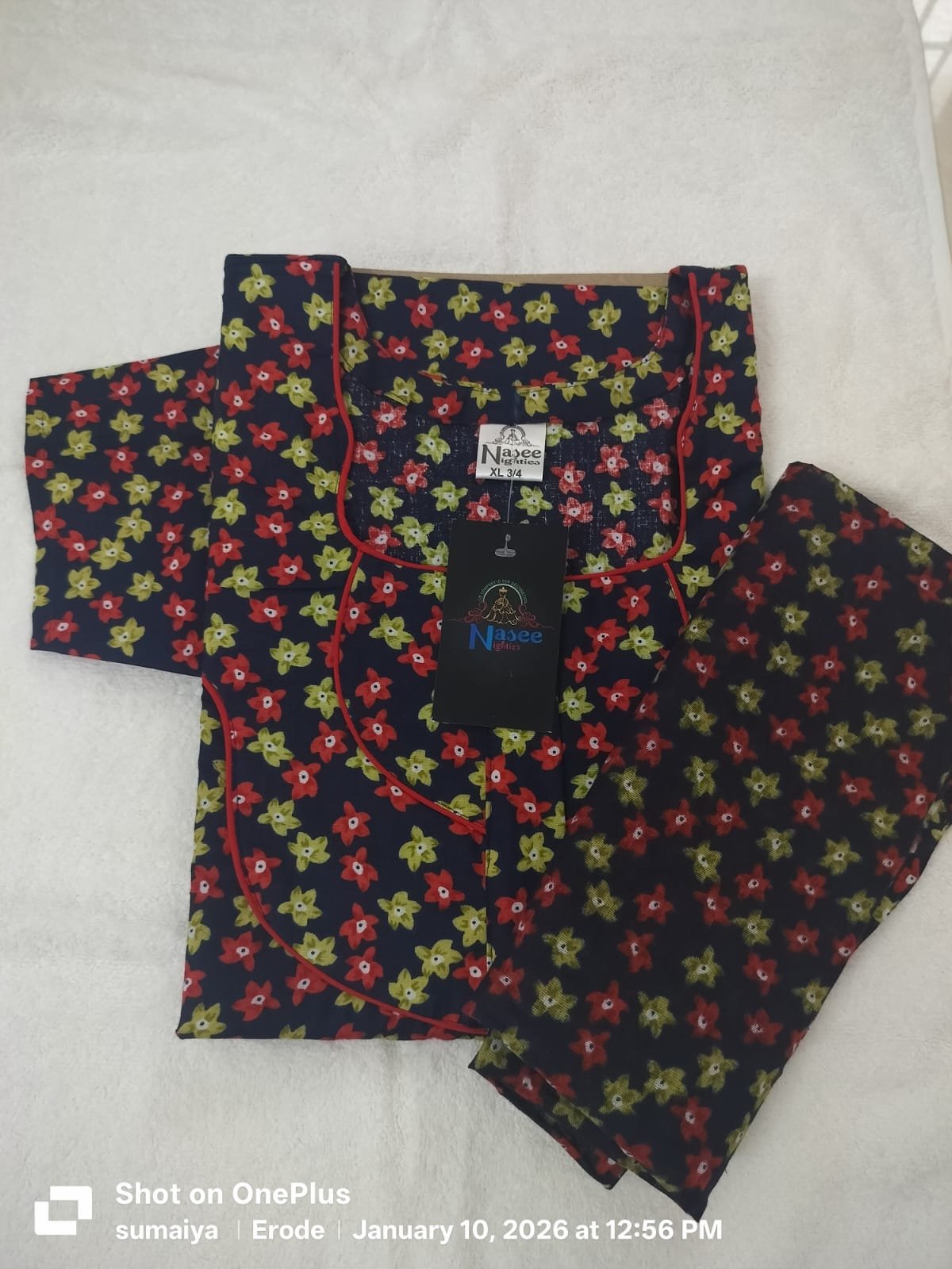 Nighty With duppatta (xl) - Image 3