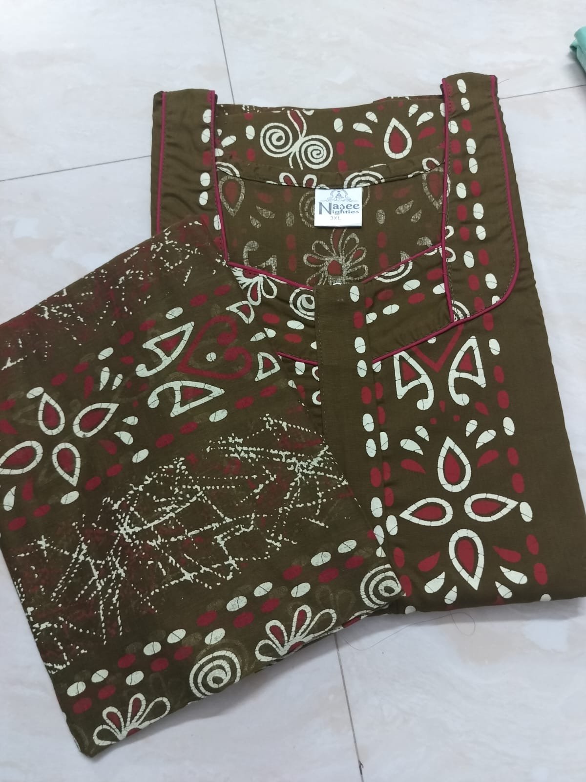 Nighty With Duppatta (xxxl) - Image 2