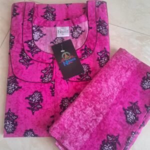 NIGHTY WITH DUPATTA (Procine Prints)